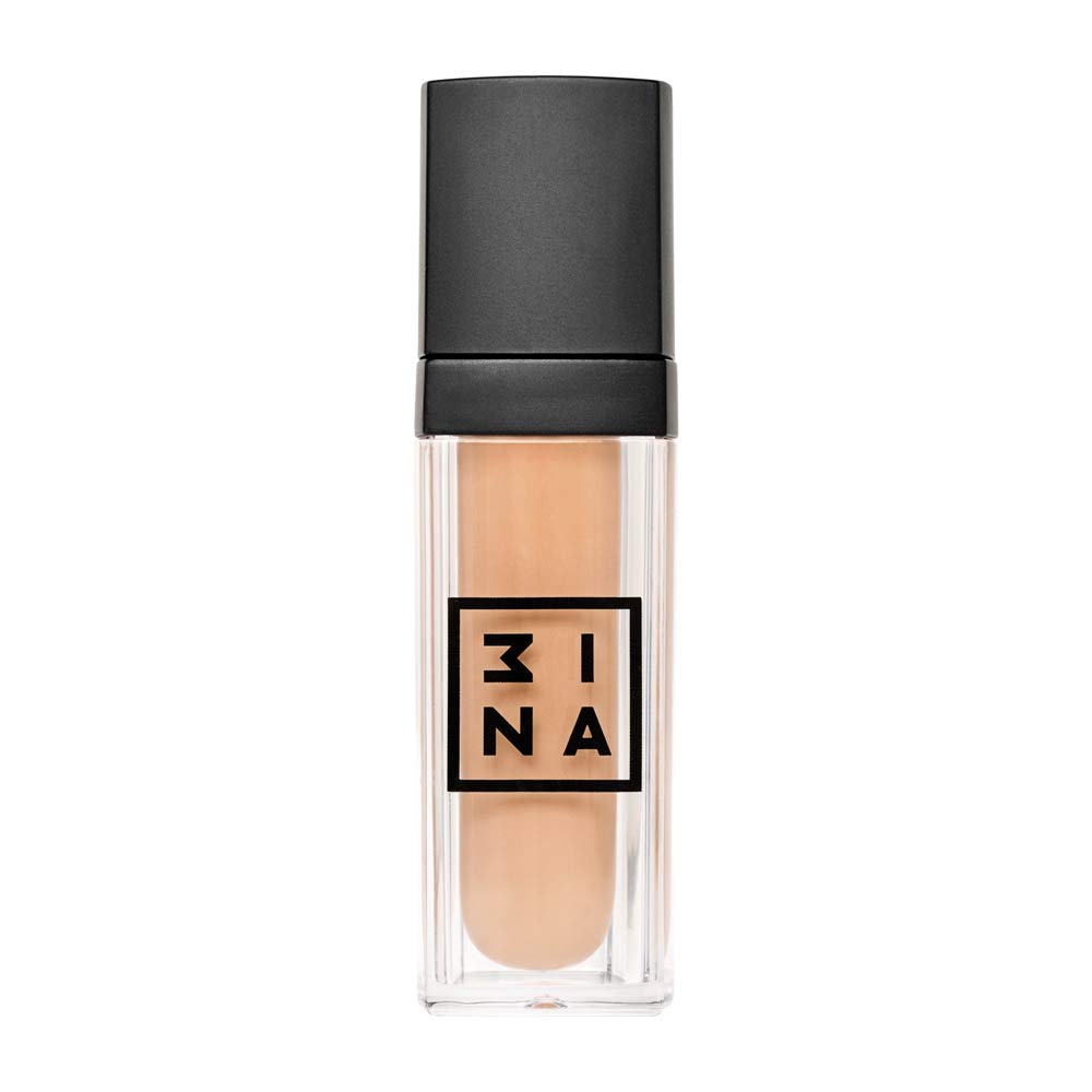 3INA MAKEUP - Vegan - Cruelty Free - The Concealer 103 - Sand beige - Medium to High Coverage - Long Lasting Liquid Concealer Formula - Natural Finish - Easy to Apply - Wand Applicator