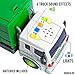 Barcaloo Trash Truck Toy - Friction Powered Toy Trucks with Lights & Sounds for Kids