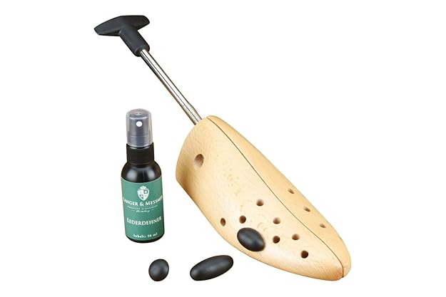 Langer & Messmer Schuhdehner aus Buchenholz für Herren inkl. Lederdehner