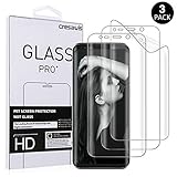 Galaxy S8 Plus Screen Protector [3-Pack], cresawis Full Screen Coverage 3D PET HD Screen Protector Film for Samsung Galaxy S8 Plus