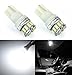 JDM ASTAR Extremely Bright 3014 Chipsets 194 168 2825 W5W T10 New Style LED Bulbs,Xenon White