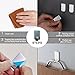 16 PCS Wall Hooks Hangers Self Adhesive Hooks, Heavy Duty Wall Hooks Stainless Steel Waterproof Hanger for Bathroom Kitchen Wardrobe and Dedroom
