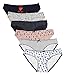 ABClothing Women's 6 Pack Hipster Cotton Panties, Assorted Colors M