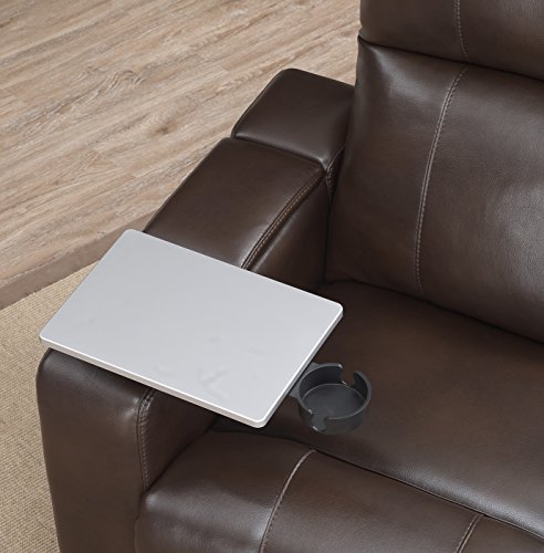 Pulaski 1985-178-125 Power Home Theatre Recliner 38.0" L X 39.5" W X 43.0" H Chocolate Brown
