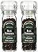 Trader Joe's Black Pepper Peppercorns with Grinder -- 2-PACK, 1.8oz