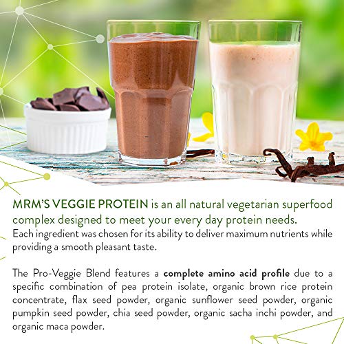 image for MRM Nutrition Veggie Protein with Superfoods | Vanilla Flavored | 22g 