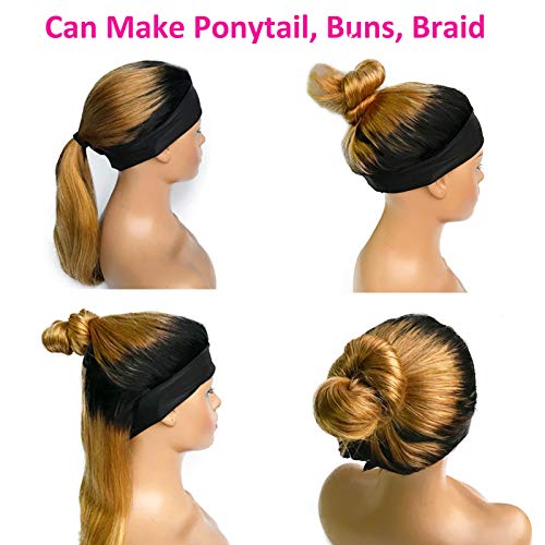 Ombre-Straight-Headband-Wig-18-Natural-Human-Hair-Wigs-with-Headband-Attached-1B27-Honey-Blonde-Colored-None-Lace-Front-Wigs-Glueless-Virgin-Human-Hair-Headband-Wigs-for-Black-Women-Silky-Straight