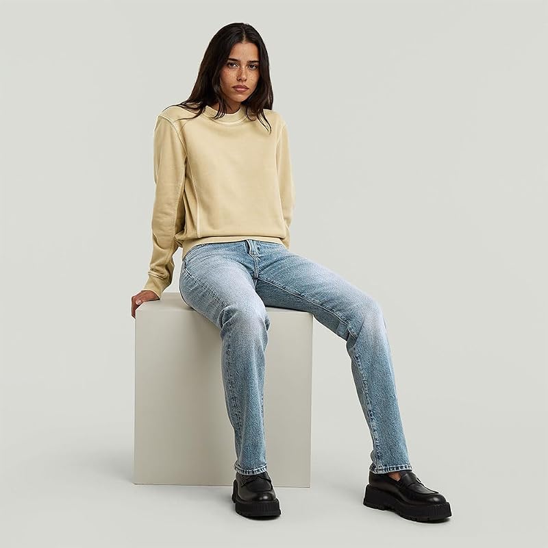 Women's Lennoxx Slim Straight Wmn, Colour Blue, Size: Waist 27, Inseam 34