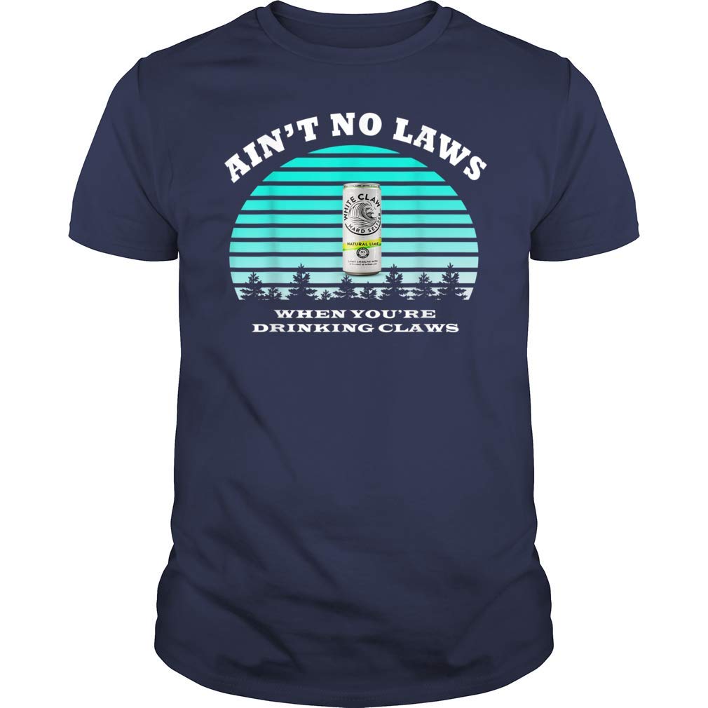 Vintage Ain T No Laws When You Re Drinking Beer T Shirt