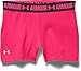 Under Armour Women's HeatGear Armour 3” Shorty, Harmony Red (962)/Metallic Silver, Medium