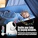 TENKER Video Baby Monitor with Camera and Audio, Baby Monitor with Night Vision, 4.3-Inch LCD Screen, 270°Pan-Tilt-Zoom, VOX, Lullaby, Two Way Talk, Temperature Detection, and Video Record (Blue-1)