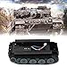 German Tiger Robot Tank Chassis Plastic Platform 2WD Rubber Track with 130 Toy Motor for Assembly DIY Kit, 2V-8Vthumb 2
