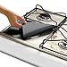 Wuudi 4-Pack Reusable Stove Burner Covers Non-stick Cuttable Protectors for Gas Range Stove Burners in Different Sizes