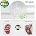 Food Saver Bags Rolls Foodsaver Vacuum Rolls Commercial Vacuum Sealer Rolls Food Storage Saver Bag Compatible to Food saver Sous Vide Vacuum Saver Rolls 11 Inch X 16 Feet (2 Pack)