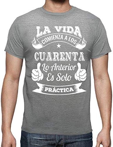 camiseta 40 años hombre amazon
