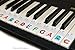 Keyboard or Piano Stickers 61 key set For Kids learn to play THE FUN WAY PSMW61