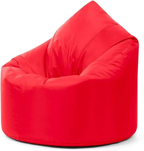 Adult Xxl Giant Bean Bag Chair Luxury Teardrop Beanbag Red Indoor Outdoor Bean Bags Amazon De Kuche Haushalt