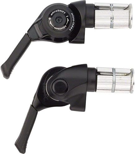 Amazon.com: microSHIFT | Bar End Shifter Set | 10-Speed Road