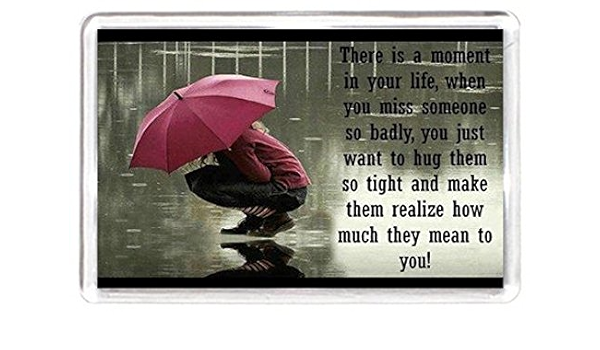 Chica paraguas Brolly lluvia amor Miss Hug Tight Cuddle imán ...