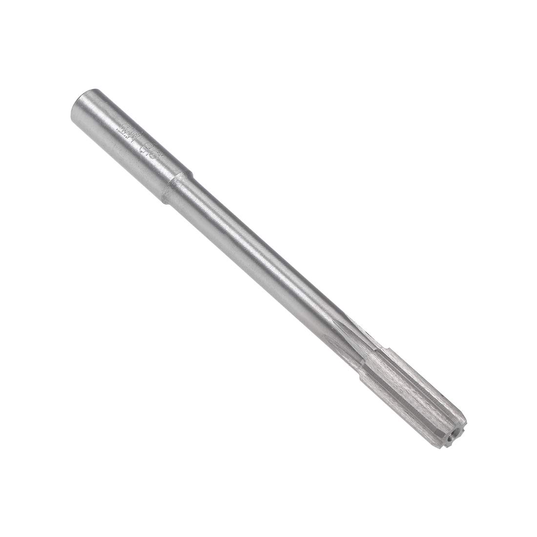 sourcing map 8mm Chucking Reamer, HSS Cobalt M35 Lathe Machine Reamer D4 6 Straight Flutes, Round Shank Milling Cutting Tool, for Stainless Steel Alloy Copper Metal — image 1