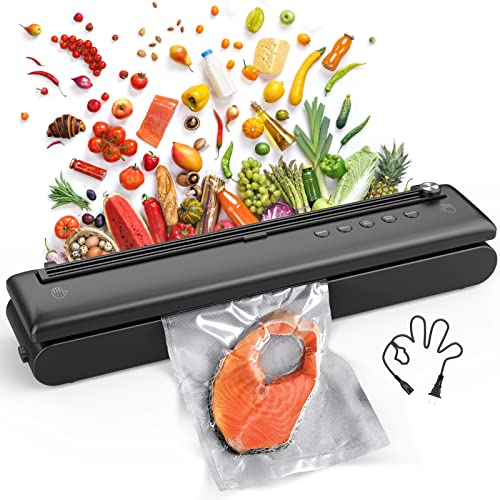 BEYUAM Vacuum Sealer, Food Saver Vacuum Sealer Machine with