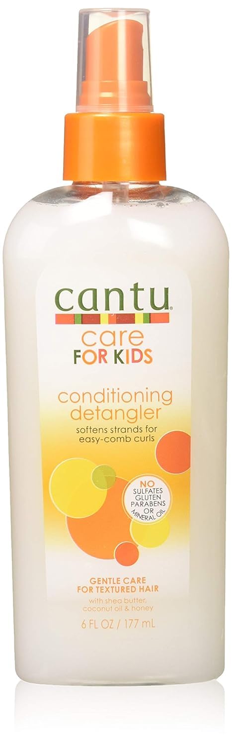 Cantu Care For Kids Conditioning Detangle 6 Ounce Pump, 177ml (Pack of 1)