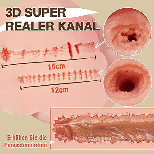 5.5KG Muschi Masturbator Realistische Pussy Masturbator 3D Liebespuppe Erotik Masturbatoren Silikon Liebe Sex Puppe Sexspielzeug für Männer Fondlove