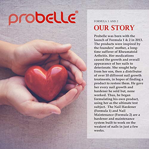 Probelle Formula 2 Nail Maintenance with Garlic and Lime, Nail Hardener