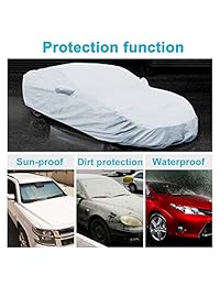 Kakit C7   Funda de coche para Corvette Stingray C7 2014 2018, 6 capas, impermeable, para interior y exterior, a prueba de nieve, para Corvette C7, cinta resistente al viento y antirrobo