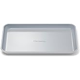 Caraway Nonstick Ceramic Small Baking Sheet (9x13”) – Non-Toxic, PTFE & PFOA Free – Oven Safe – Aluminized Steel Core – Mini Sheet Pan for Baking, Roasting & More - Gray