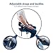 Verti Back - Posture Correcting Lumbar Support with Adjustable Straps, Keeps Back Straight While Seated, Suitable in Office or At Home or Outdoors (Physiotherapist Approved)