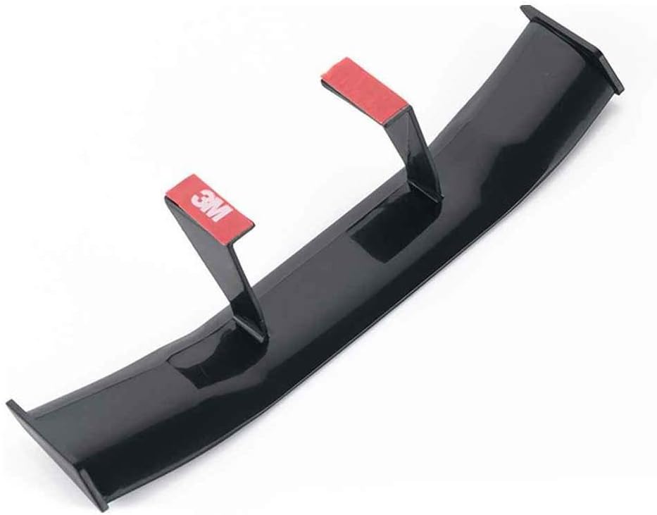 Weforu 3Pcs Car Mini Spoiler Wing, Universal Carbon Fiber Car Tail Wing Auto ABS Rear Spoiler Wing Decoration 6.7inch - Image 5