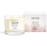 NEOM- Complete Bliss Scented Candle, 3 Wick | Blush Rose, Lime & Black Pepper | Essential Oil Aromatherapy Candle | Scent to De-Stress