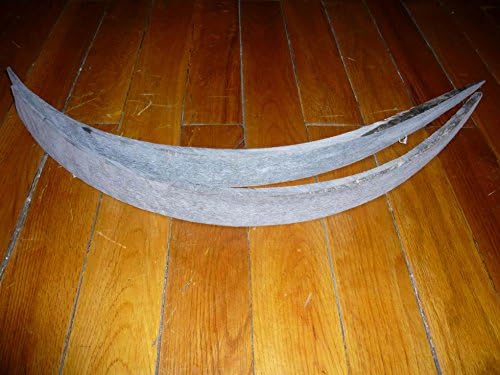 1 Pair of Buffalo Horn Strips 50-55cm for Making Horn Bows or Knife Handle Making