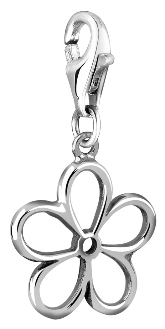 Nenalina Charm Flower Pendant, for all brands of Charm Bracelets and Necklaces, made of 925 sterling silver, 713018-000