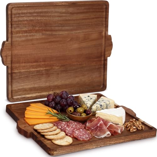 Domensi Large Acacia Wood Serving Tray