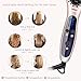 Hair Straightening Brush, SwanMyst Ceramic Ionic Hair Straightener Brush Iron with Water-proof Travel Pouch, Auto Temperature Lock and Auto Shut-off Function, Dual Voltage, Rose Gold