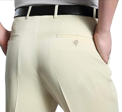 Cbtlvsn Pantalones De Vestir Ajustados Y Ajustados Para Hombre
