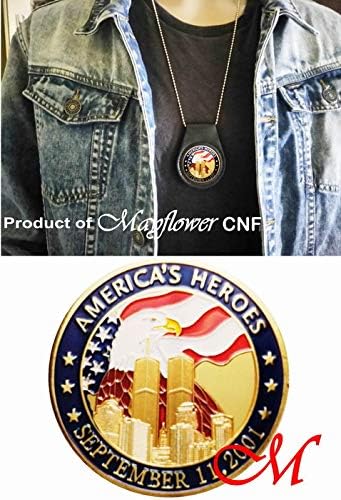 911 Never Forget Coin - Limited Edition - We the People of The United States,We Would Never Forget the Pain, Fight for Freedom!