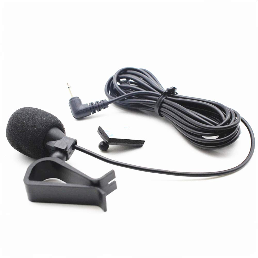 Saidbuds 2.5mm Microphone Assembly Mic for Car Vehicle Head Unit GPS DVD Audio Stereo Radio Receiver