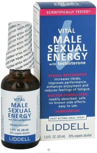 LIDDELL HOMEOPATHIC VITAL MALE ENERGY, 1 OZ