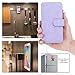Galaxy S7 Case, Modos Logicos [Detachable Wallet Folio][2 in 1][Zipper Cash Storage][Up to 14 Card Slots 1 Photo Window] Premium PU Leather Purse with Removable Inner Magnetic TPU Case - Light Purple