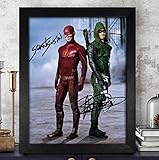 Grant Gustin & Stephen Signed Autographed Photo 8X10 Reprint Rp Pp - Arrow & The Flash
