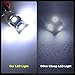 YITAMOTOR 20X T10 Wedge 5-SMD 5050 Cool White LED Light bulbs W5W 2825 158 192 168 194 for Interior Reading Dome Map Cargo Trunk Door Doorstep Courtesy Instrument Panel License Plate Side marker Led