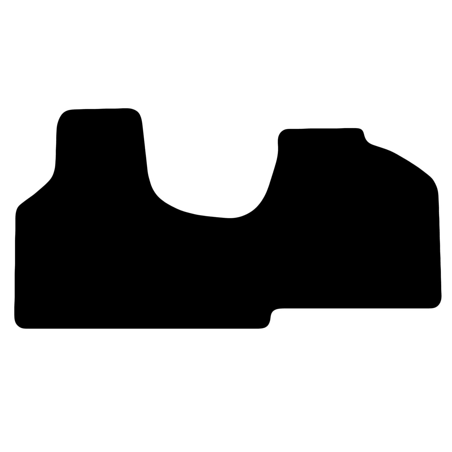 Carsio Carpet Car Mats For Citroen Dispatch 2007 2016 1 Piece Set Tailored Fit Floor Mat Complete Accessory Black Custom Fitted - All Weather, Anti-Slip Backing & Black Trim