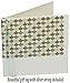 EndlessArtUS Gift Box Sienna 10x10x10 Pop up in Seconds Comes with Decorative Ribbon Mounted on The lid A Gift Tag and Tissue Paper - No Glue or Tape Required