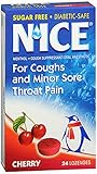 N'ice Lozenges Sugar Free Cherry - 24 lozenges