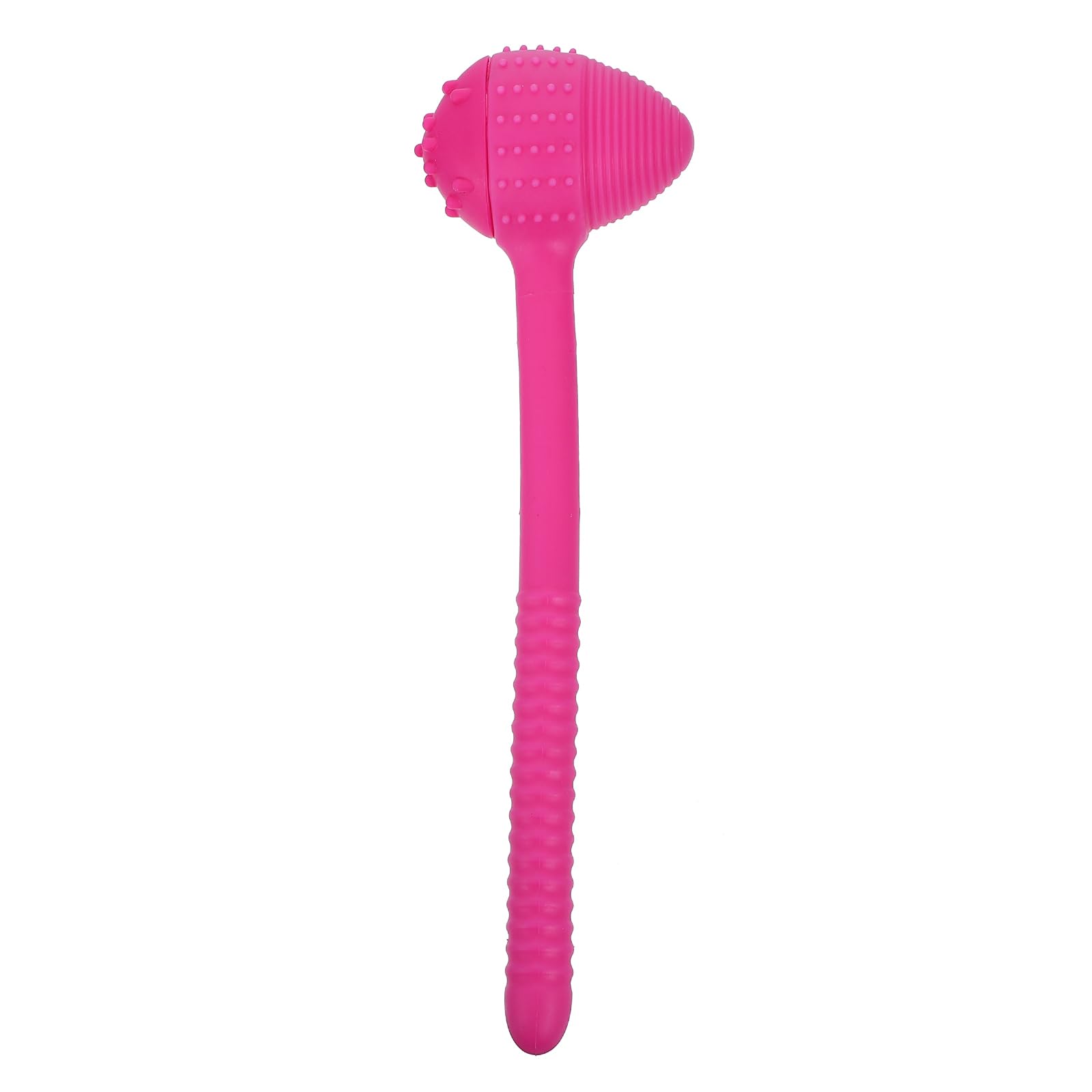 EXCEART 1 Pack Durable Silicone Massage Hammer Handheld Massage Tool Portable Hammer for Relax Body and Muscles (Pink)