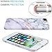 VIVIBIN iPhone 8 Plus Case for Women,iPhone 7 Plus Phone Case,Cute Purple Pink Marble for Girls Clear Bumper Best Protective Soft Silicone Rubber Matte TPU Cover Slim Fit Case for iPhone 7 Plus/8 Plus