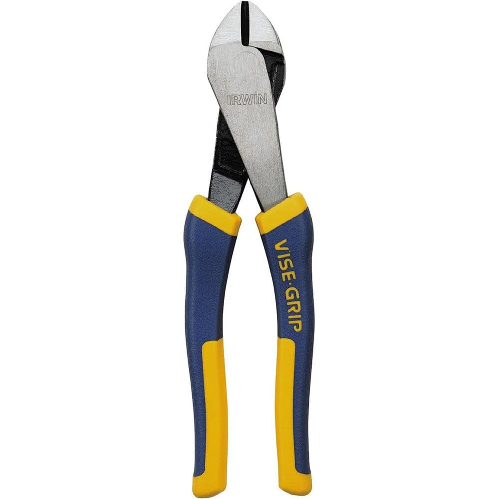 IRWIN Tools Vise-Grip Pliers, Angled Head Diagonal, 8-inch (1773633)